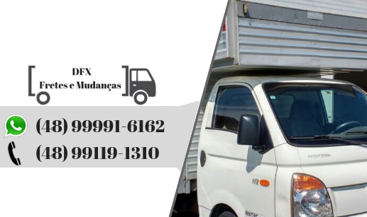 DFX FRETES E MUDANÇAS - DFX Fretes e Mudanças | (48)99991-6162